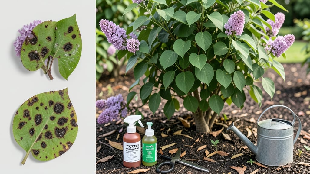 Leaf Blight Lilac Diseases: Fungal Spot Cure in 3 Steps