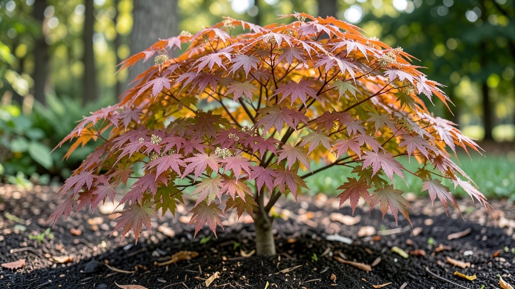Japanese Maple Leaf Arrangement: Artful Pruning for Seasonal Elegance
