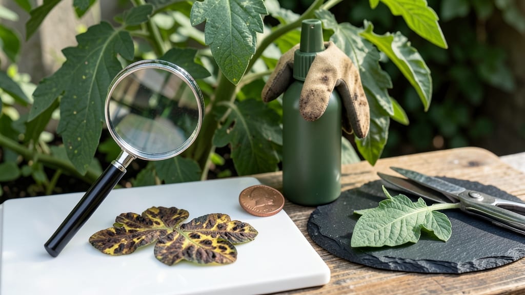 Leaf Spot Disease on Tomato Plants: Copper Spray Cure for Spot-Free Harvests
