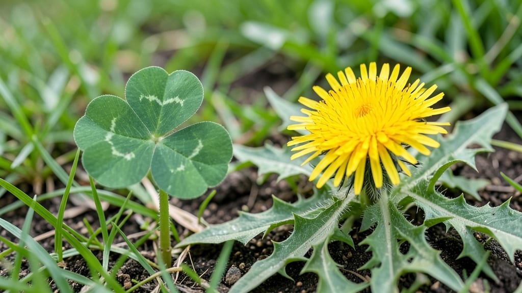 Dandelion Clover Confusion Guide