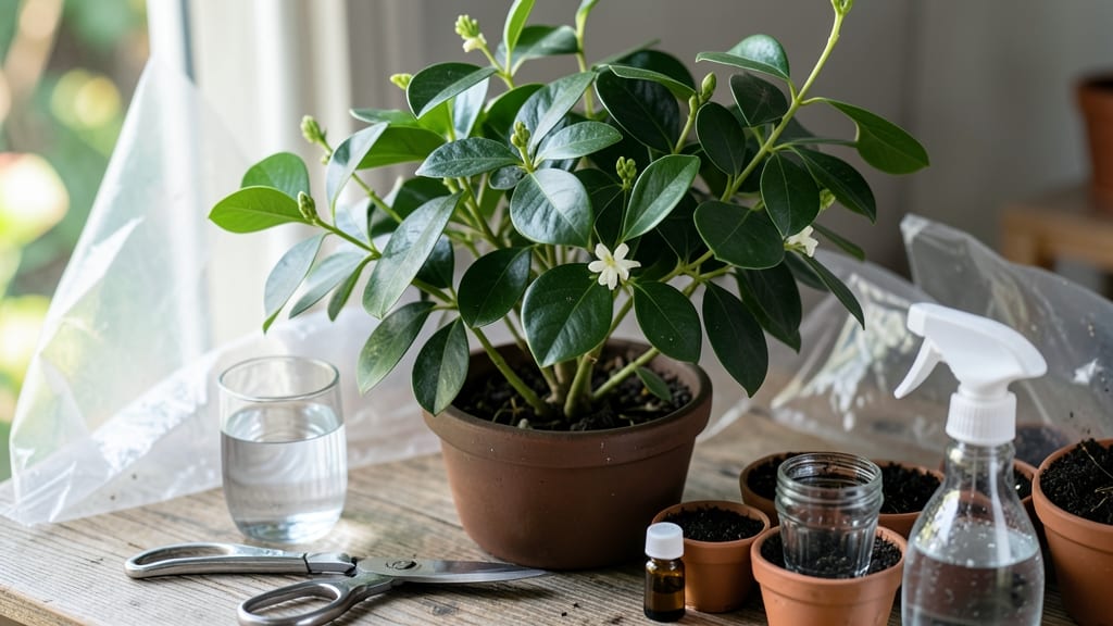 Curry Leaf Plant Cuttings: Root in Water for Fast Propagation Success