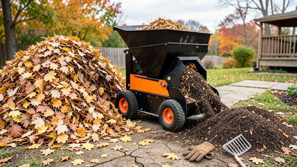 Leaf Shredder Mulcher: Yard Work Game-Changer for Fast Compost Prep