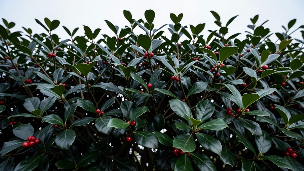 Inkberry Holly for Low-Maintenance Privacy