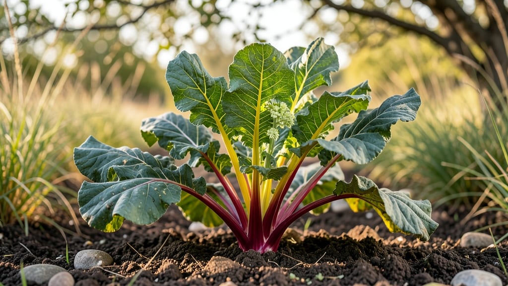 Red Stalk Green Leafy Vegetable Growing Guide: Crisp Stems and Nutrient-Packed Leaves