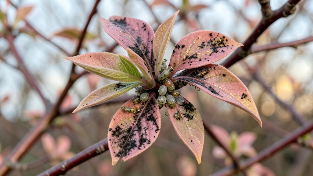 Aphid Infestations on New Growth