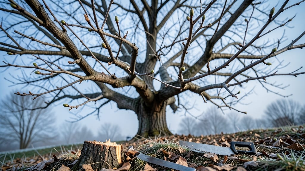 Winter Dormancy Pruning for Deciduous Trees
