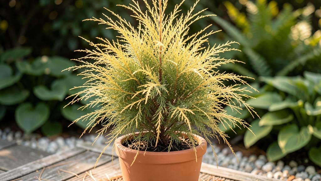 Gold Threadleaf Cypress: Drought-Resistant Elegance for Year-Round Privacy