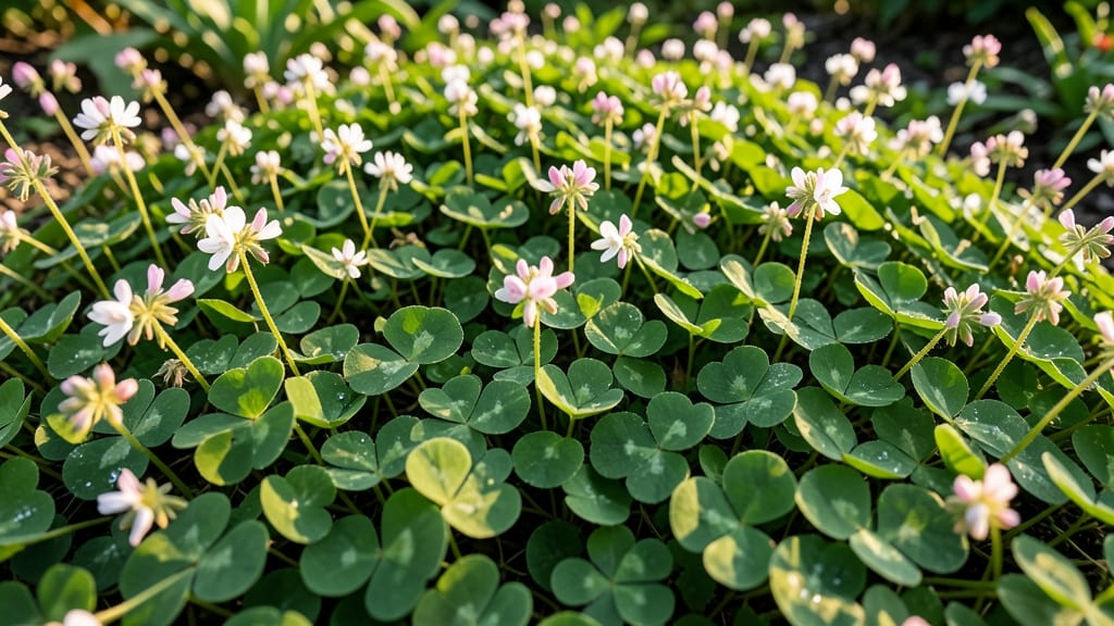 Sweet Shamrock Clover (Trifolium repens)