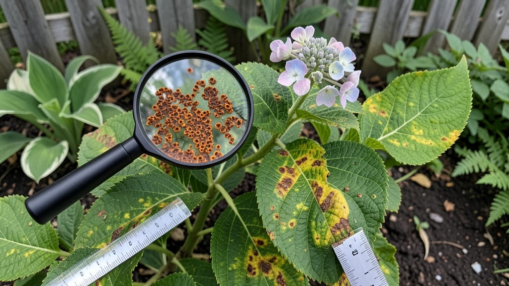 Hydrangea Leaf Rust: Copper Spray Cure That Stops Spots Fast