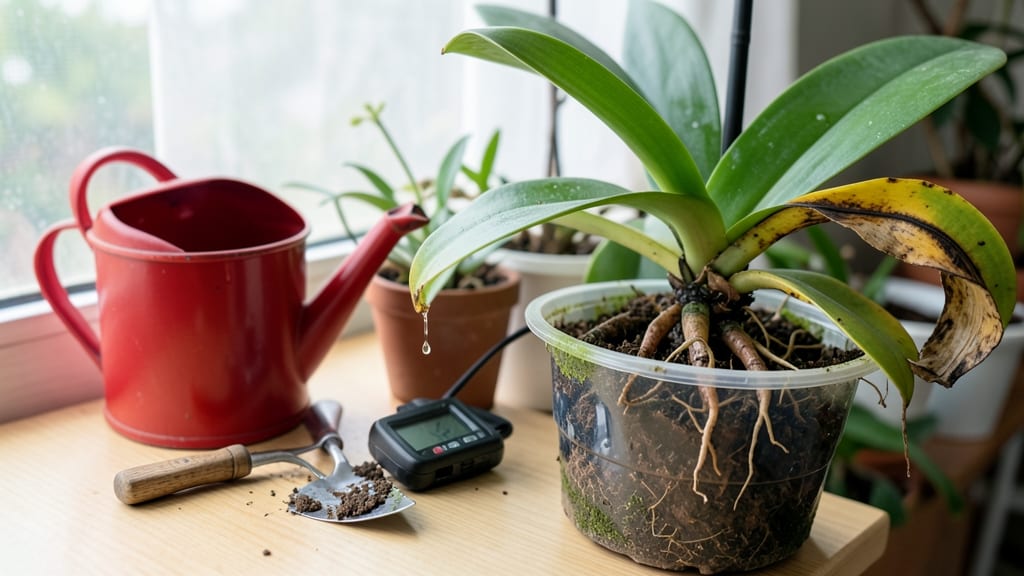Orchid Leaf Rot: Copper Spray Rescue for Crispy Revival