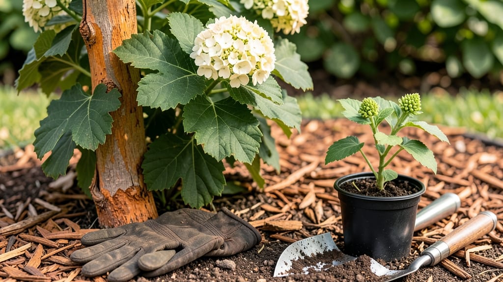 Oakleaf Hydrangea Planting: Shade-Loving Perennial With Glossy Autumn Foliage
