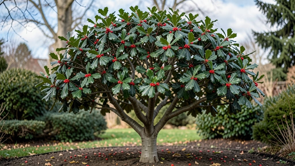 Oakleaf Holly Size: Year-Round Structure With Minimal Pruning Needs