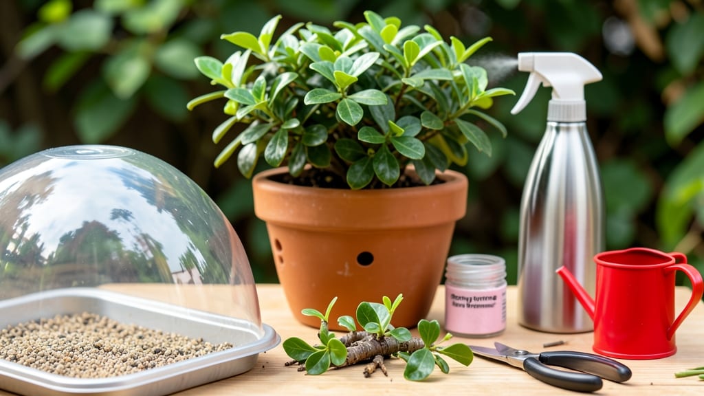 Propagate Curry Leaf Plant: Fast Roots in Water Before Soil