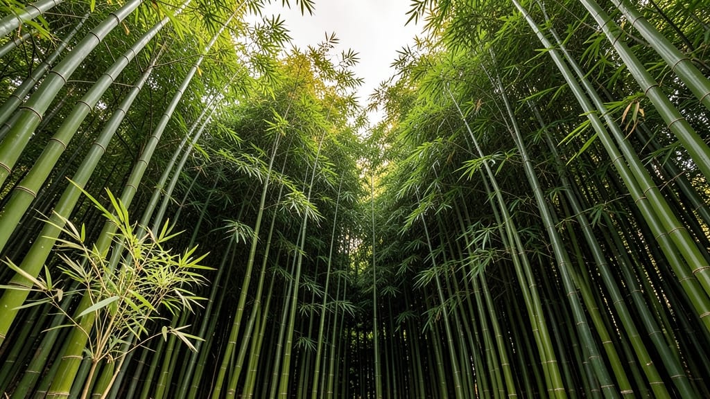 Bamboo Privacy Screen for Rapid Growth