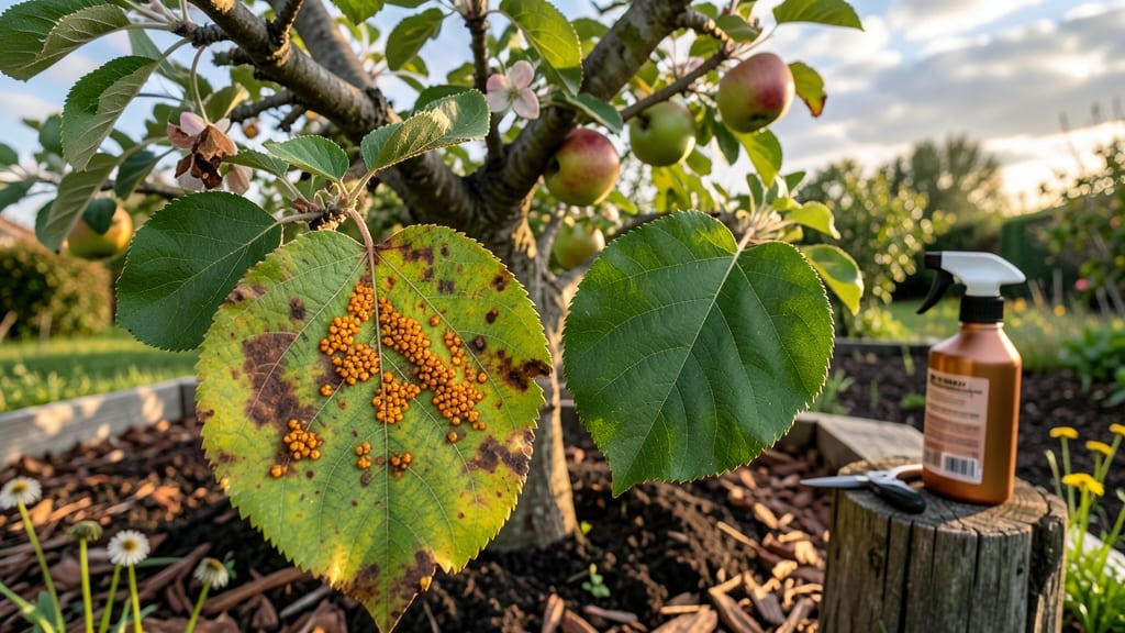 Apple Leaf Rust: Leaf Blower Cleanup to Prevent Spread