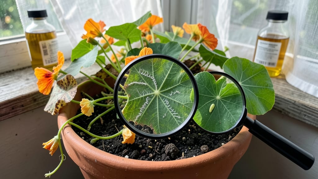 Nasturtium Leaf Miner Control: Organic Traps and Sprays That Work