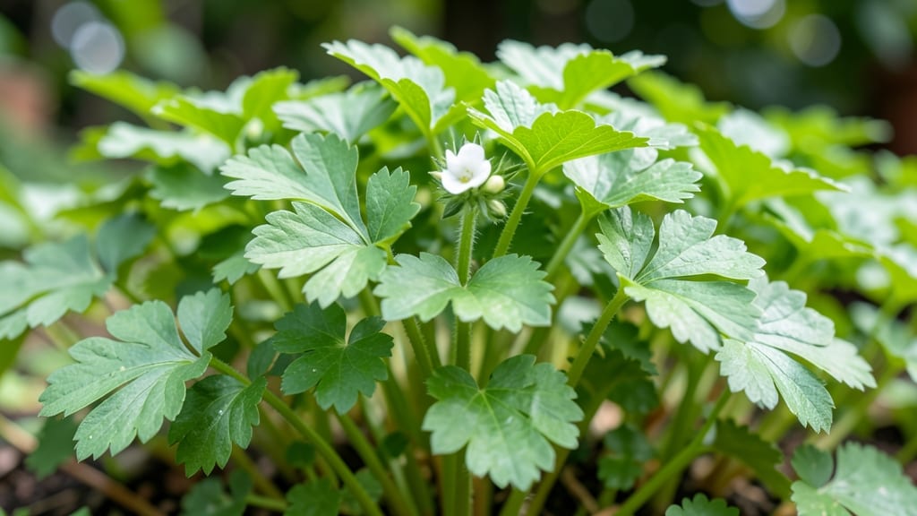 Three-Leaf Parsley (Petroselinum crispum)