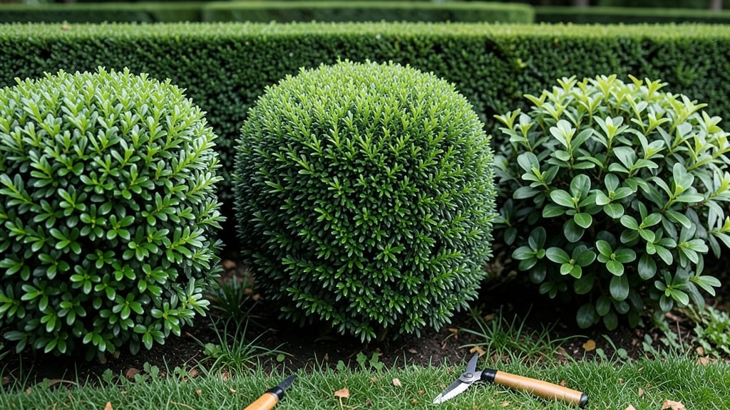 Hedge Trimming for Formal Garden Design