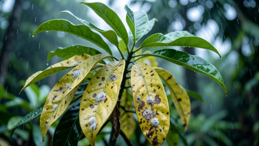 Removing Yellow Leaves for Health