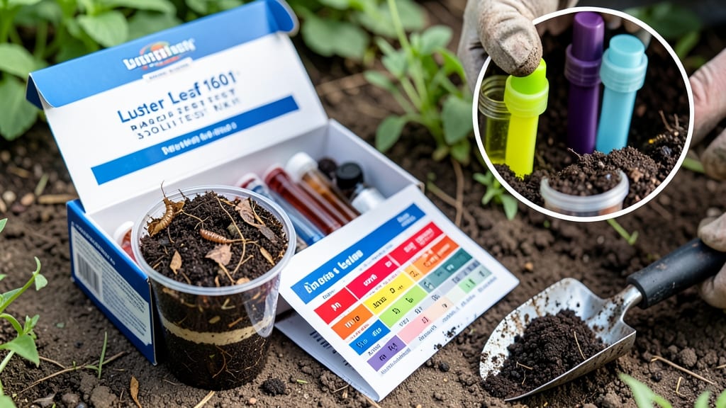 Luster Leaf 1601 Rapitest Soil Test Kit: Fast Results for Perfect Plant Health