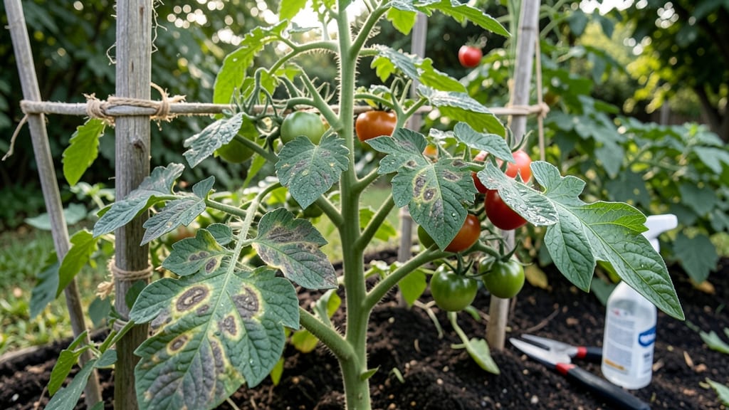 Gray Leaf Spot Tomato: Fungal Blight Fix in 3 Simple Steps